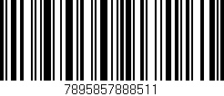 Código de barras (EAN, GTIN, SKU, ISBN): '7895857888511'