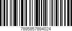 Código de barras (EAN, GTIN, SKU, ISBN): '7895857894024'