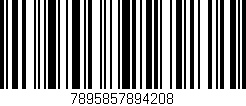 Código de barras (EAN, GTIN, SKU, ISBN): '7895857894208'