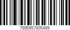 Código de barras (EAN, GTIN, SKU, ISBN): '7895857935499'