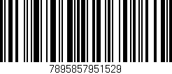 Código de barras (EAN, GTIN, SKU, ISBN): '7895857951529'