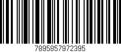 Código de barras (EAN, GTIN, SKU, ISBN): '7895857972395'