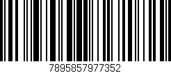 Código de barras (EAN, GTIN, SKU, ISBN): '7895857977352'