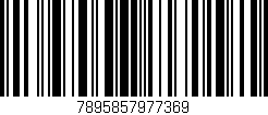 Código de barras (EAN, GTIN, SKU, ISBN): '7895857977369'