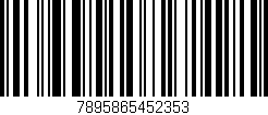 Código de barras (EAN, GTIN, SKU, ISBN): '7895865452353'