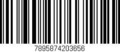 Código de barras (EAN, GTIN, SKU, ISBN): '7895874203656'