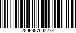 Código de barras (EAN, GTIN, SKU, ISBN): '7895887003236'