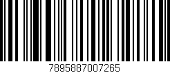Código de barras (EAN, GTIN, SKU, ISBN): '7895887007265'