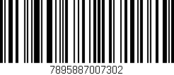 Código de barras (EAN, GTIN, SKU, ISBN): '7895887007302'