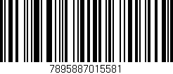 Código de barras (EAN, GTIN, SKU, ISBN): '7895887015581'