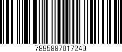 Código de barras (EAN, GTIN, SKU, ISBN): '7895887017240'