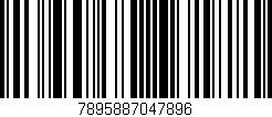 Código de barras (EAN, GTIN, SKU, ISBN): '7895887047896'