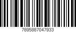 Código de barras (EAN, GTIN, SKU, ISBN): '7895887047933'