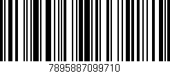 Código de barras (EAN, GTIN, SKU, ISBN): '7895887099710'