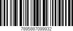 Código de barras (EAN, GTIN, SKU, ISBN): '7895887099932'