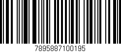 Código de barras (EAN, GTIN, SKU, ISBN): '7895887100195'