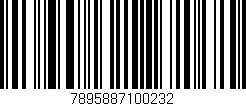 Código de barras (EAN, GTIN, SKU, ISBN): '7895887100232'