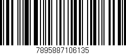 Código de barras (EAN, GTIN, SKU, ISBN): '7895887106135'