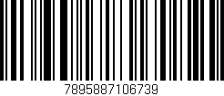 Código de barras (EAN, GTIN, SKU, ISBN): '7895887106739'