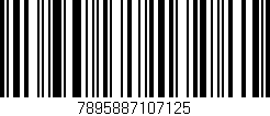 Código de barras (EAN, GTIN, SKU, ISBN): '7895887107125'