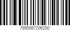 Código de barras (EAN, GTIN, SKU, ISBN): '7895887206200'