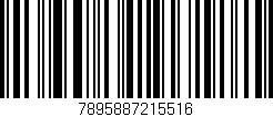 Código de barras (EAN, GTIN, SKU, ISBN): '7895887215516'
