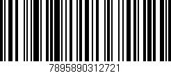 Código de barras (EAN, GTIN, SKU, ISBN): '7895890312721'