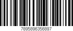 Código de barras (EAN, GTIN, SKU, ISBN): '7895896356897'