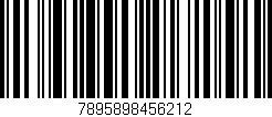 Código de barras (EAN, GTIN, SKU, ISBN): '7895898456212'
