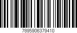 Código de barras (EAN, GTIN, SKU, ISBN): '7895906379410'
