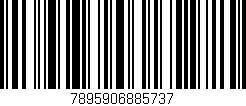 Código de barras (EAN, GTIN, SKU, ISBN): '7895906885737'