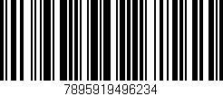 Código de barras (EAN, GTIN, SKU, ISBN): '7895919496234'