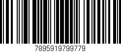 Código de barras (EAN, GTIN, SKU, ISBN): '7895919799779'