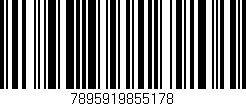 Código de barras (EAN, GTIN, SKU, ISBN): '7895919855178'