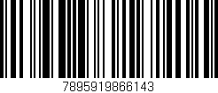 Código de barras (EAN, GTIN, SKU, ISBN): '7895919866143'