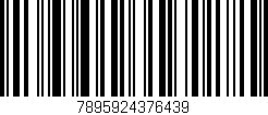 Código de barras (EAN, GTIN, SKU, ISBN): '7895924376439'
