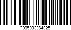 Código de barras (EAN, GTIN, SKU, ISBN): '7895933964825'