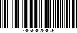 Código de barras (EAN, GTIN, SKU, ISBN): '7895939286945'