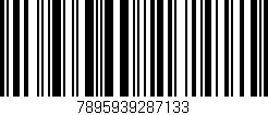 Código de barras (EAN, GTIN, SKU, ISBN): '7895939287133'