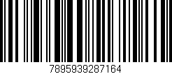 Código de barras (EAN, GTIN, SKU, ISBN): '7895939287164'