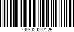 Código de barras (EAN, GTIN, SKU, ISBN): '7895939287225'