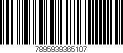 Código de barras (EAN, GTIN, SKU, ISBN): '7895939365107'
