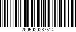 Código de barras (EAN, GTIN, SKU, ISBN): '7895939367514'