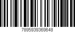 Código de barras (EAN, GTIN, SKU, ISBN): '7895939369648'