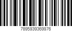 Código de barras (EAN, GTIN, SKU, ISBN): '7895939369976'