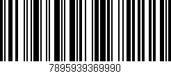 Código de barras (EAN, GTIN, SKU, ISBN): '7895939369990'