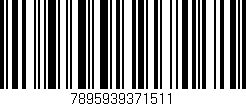 Código de barras (EAN, GTIN, SKU, ISBN): '7895939371511'