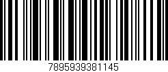Código de barras (EAN, GTIN, SKU, ISBN): '7895939381145'