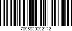 Código de barras (EAN, GTIN, SKU, ISBN): '7895939392172'