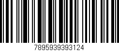 Código de barras (EAN, GTIN, SKU, ISBN): '7895939393124'